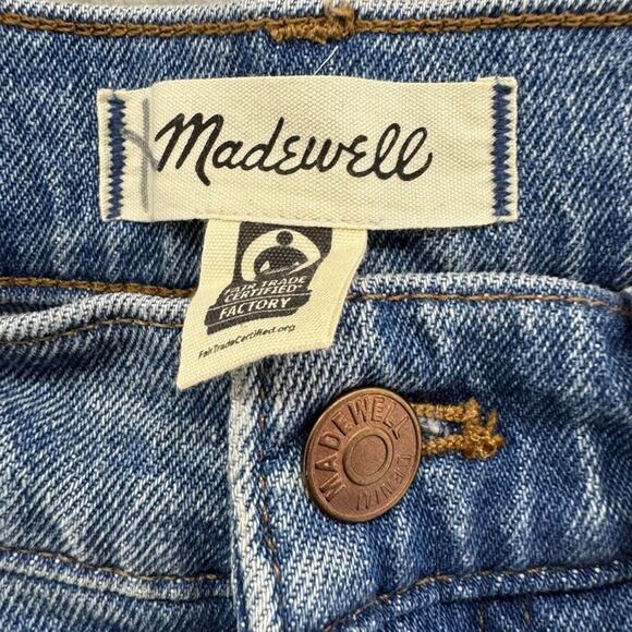 Madewell Jeans 27T Blue Medium Wash The Perfect Vintage Jean High Rise Straight - Picture 2 of 16